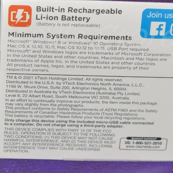 Vtech KidiZoom Smart watch DX3 in Pink - Picture 8 of 8